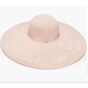NWT Eugenia Kim La Vie En Rosé Pink Sun Hat One Size